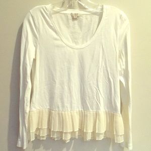 JCrew Shirt with Fringe